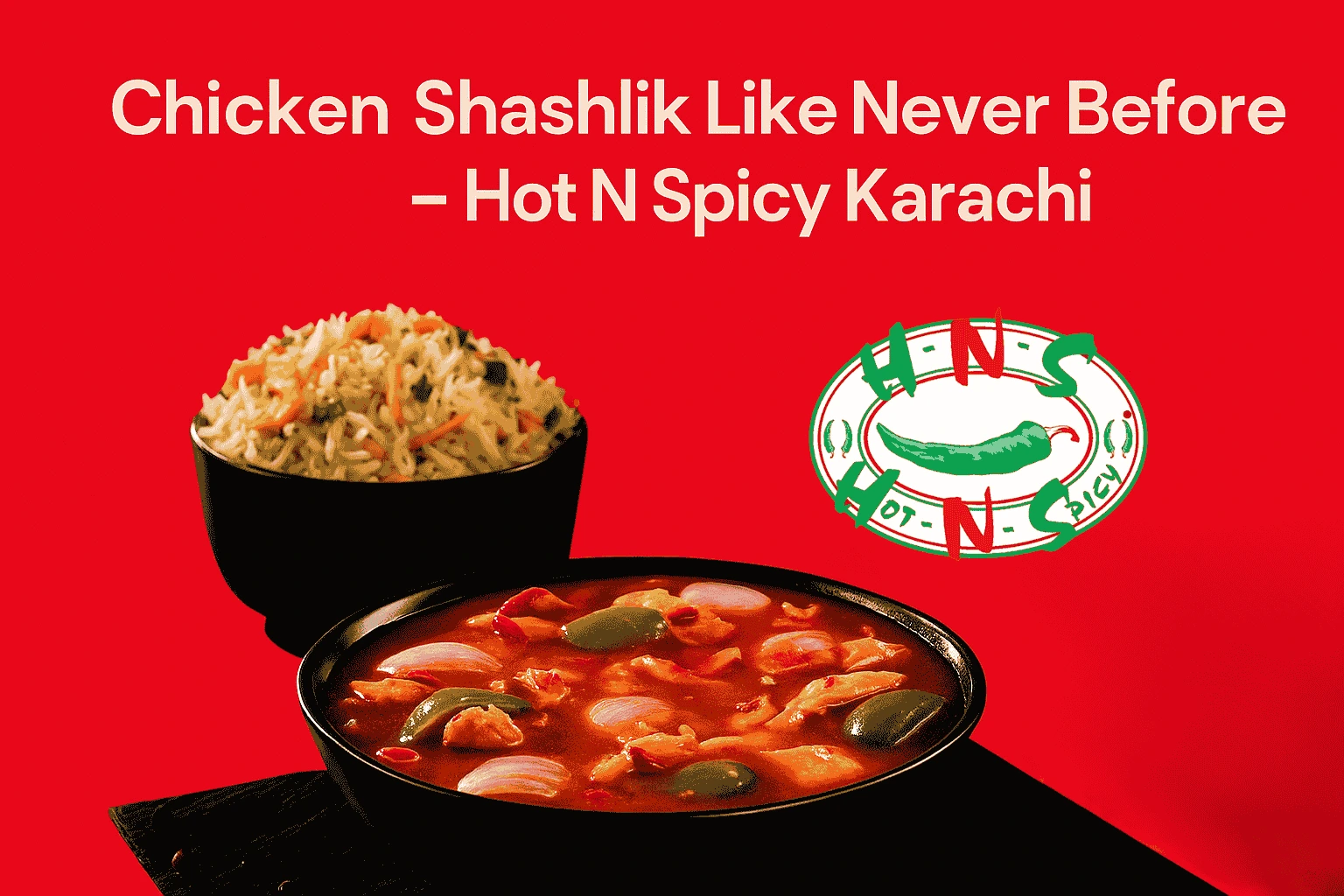 Chicken Shashlik with Rice