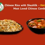 chinese rice with shashlik​