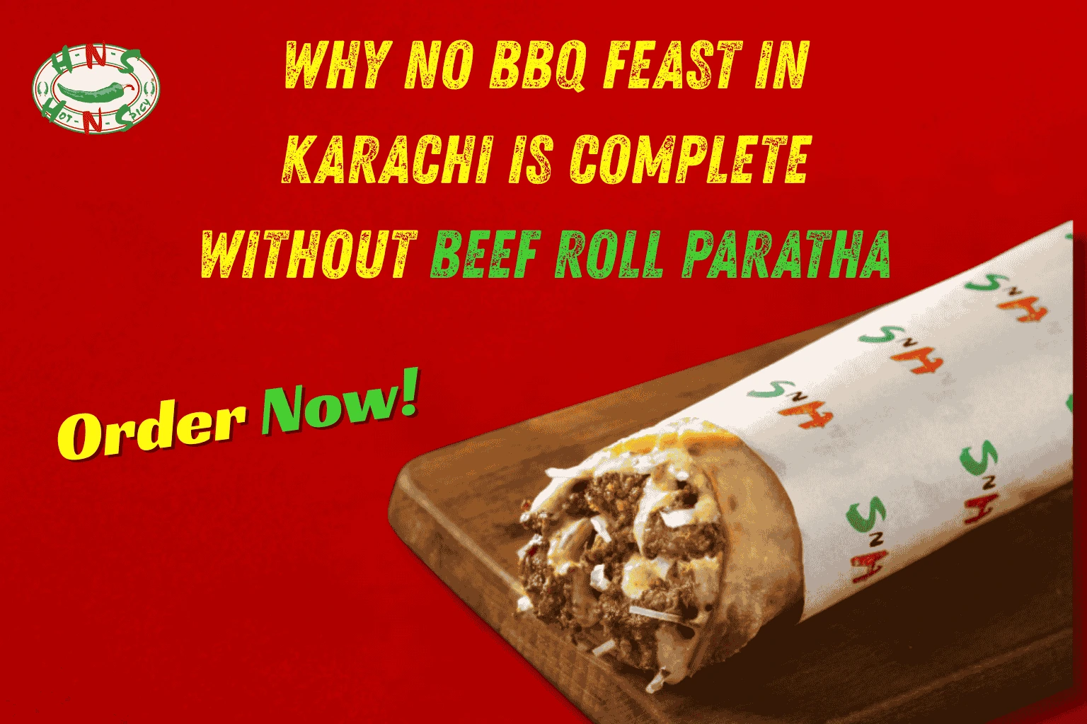 Beef Roll Paratha