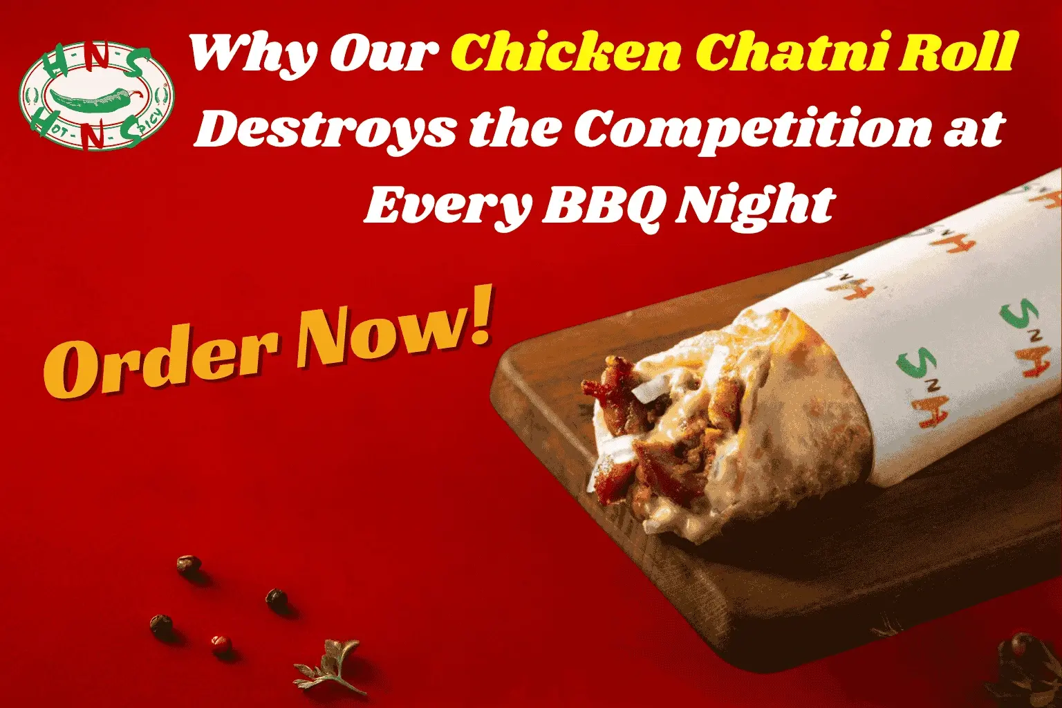 chicken chatni roll