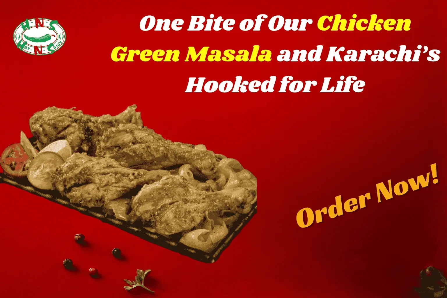 Chicken Green Masala