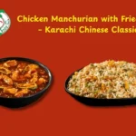 Chicken Manchurian with Fried Rice