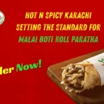 malai boti roll paratha