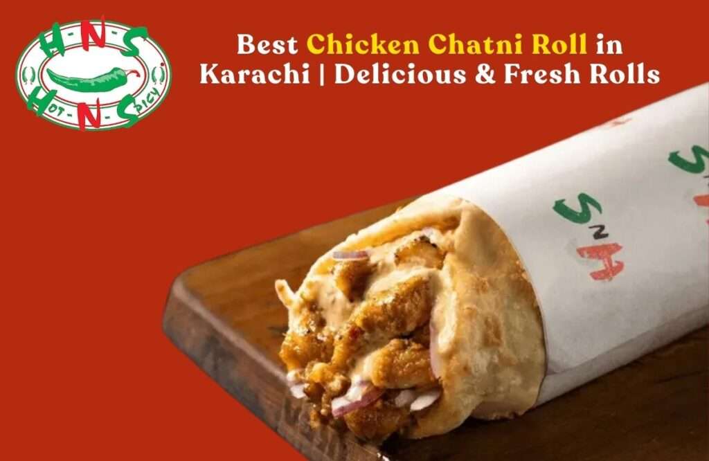 Chicken Chatni Roll