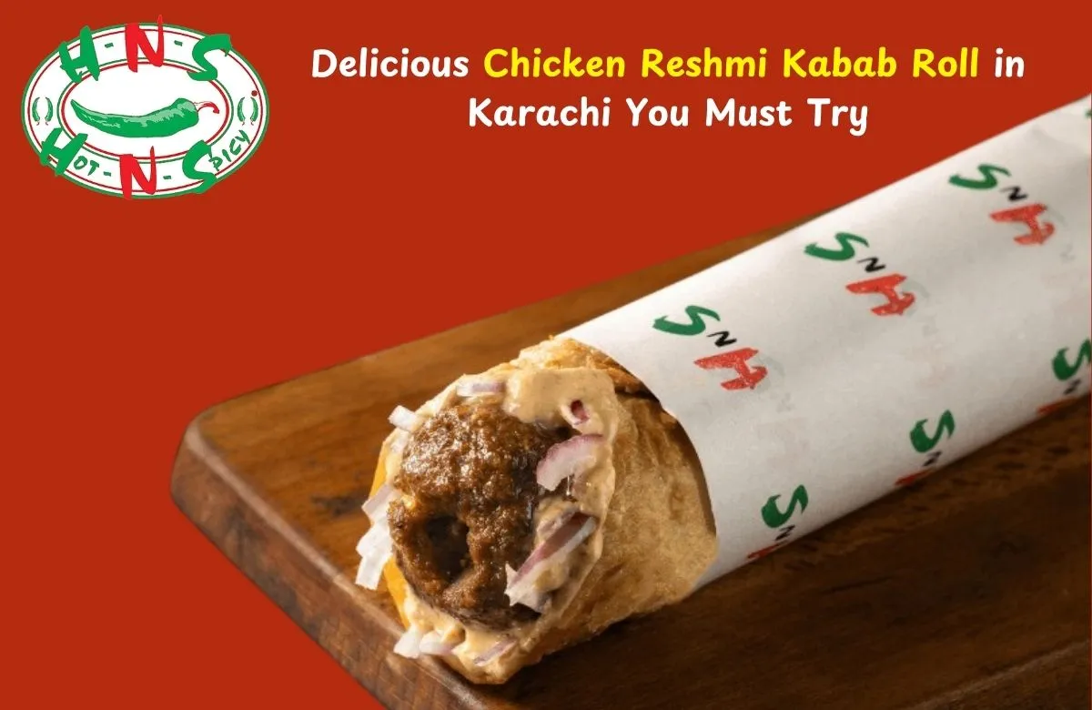 Chicken Reshmi Kabab Roll