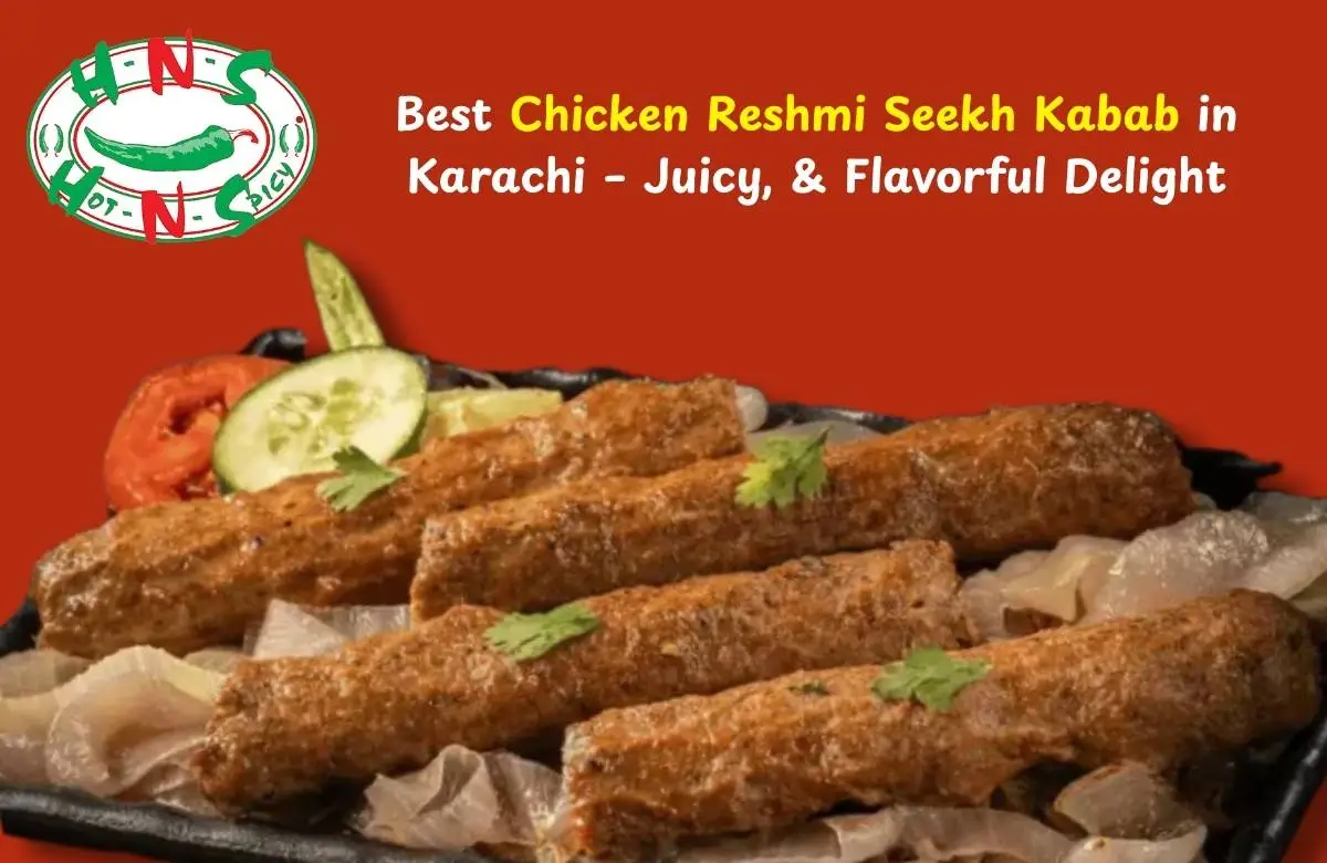 Chicken Reshmi Seekh Kabab