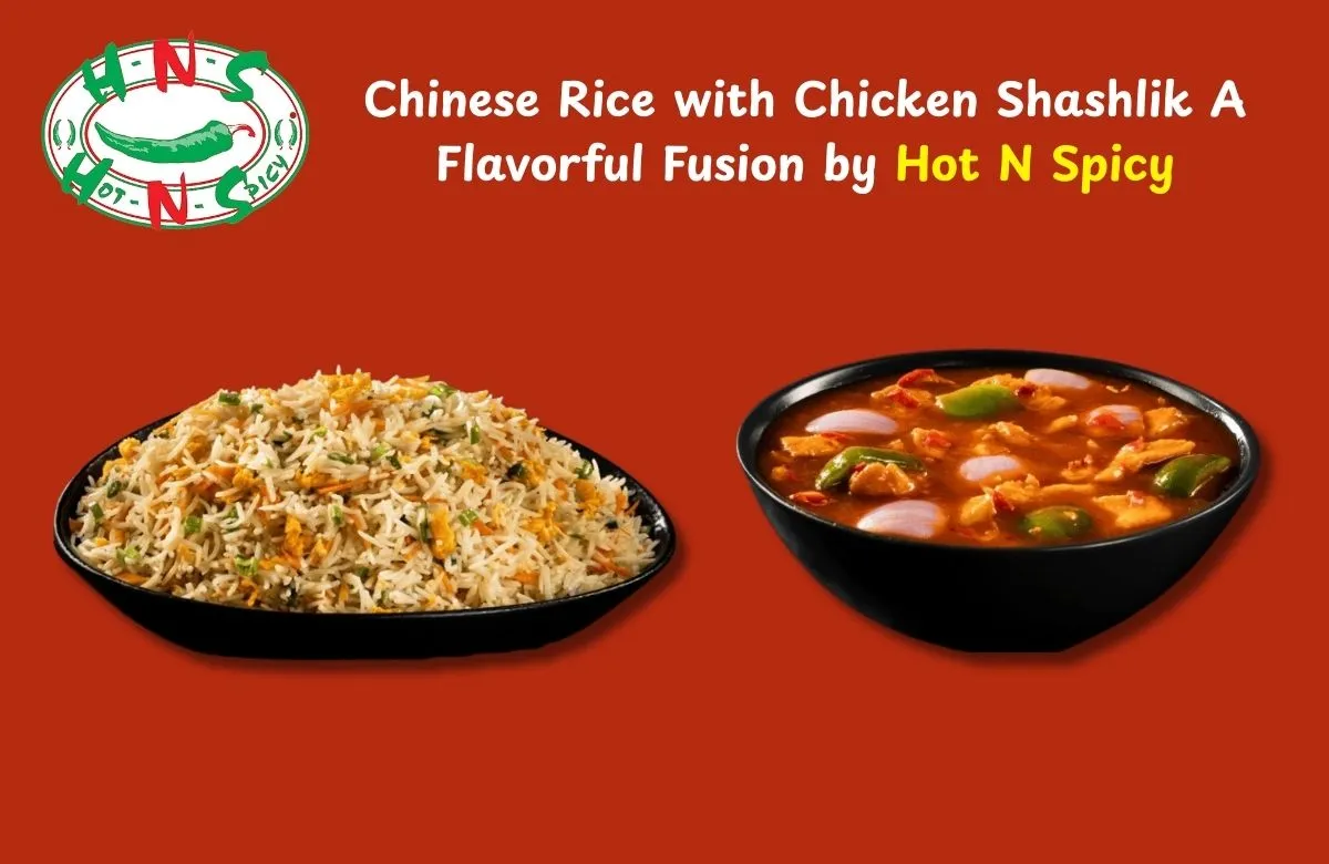 Chinese Rice with Chicken Shashlik