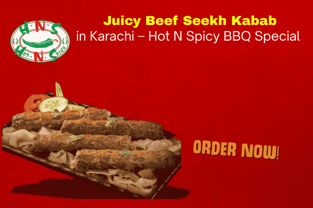 Juicy Beef Seekh Kabab