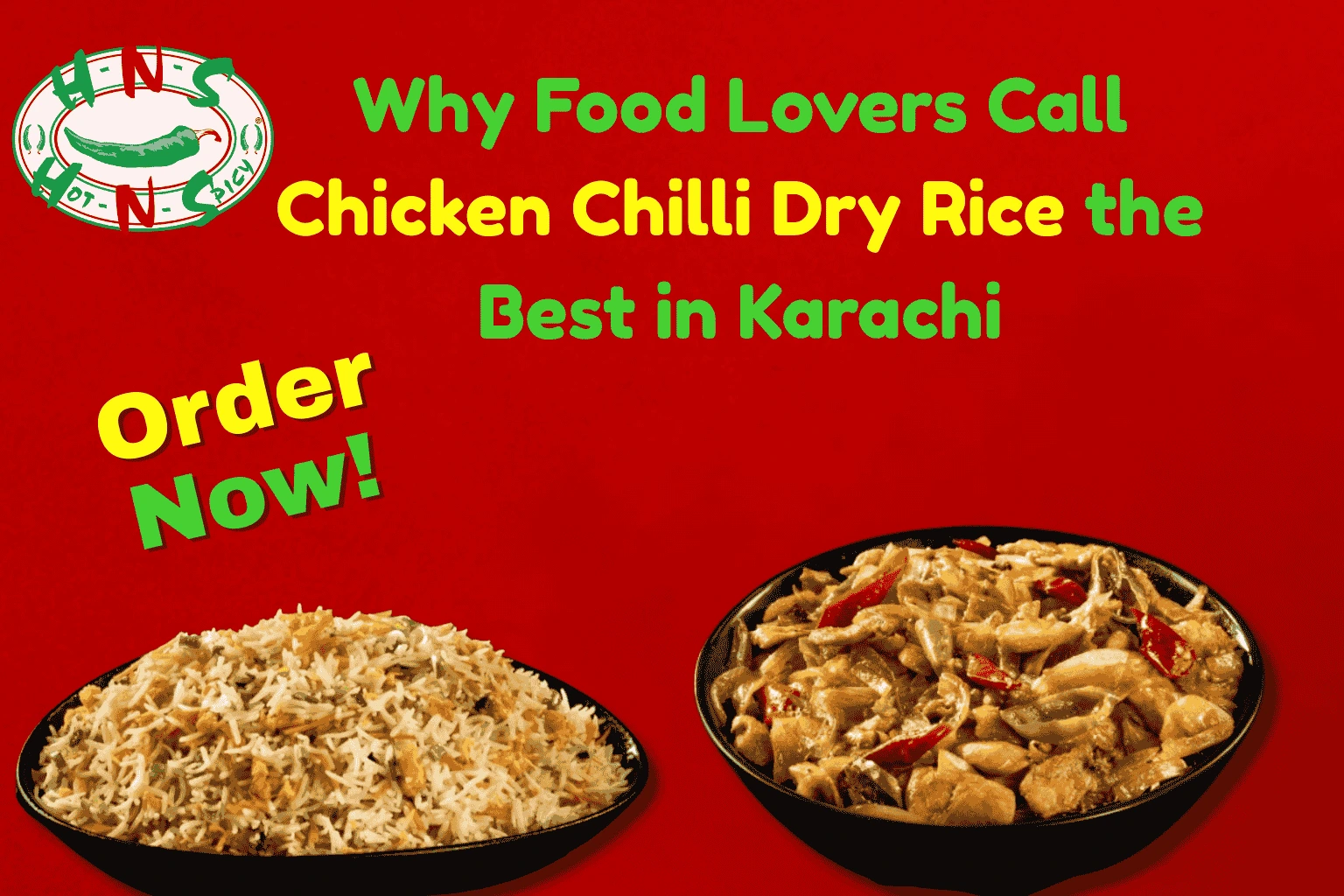 chicken chilli dry rice
