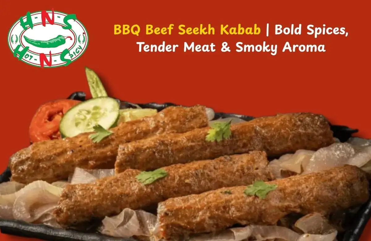BBQ Beef Seekh Kabab