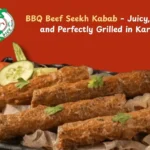 BBQ Beef Seekh Kabab