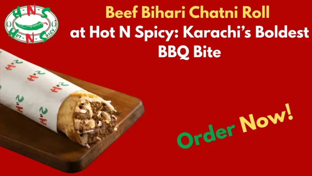 Beef Bihari Chatni Roll