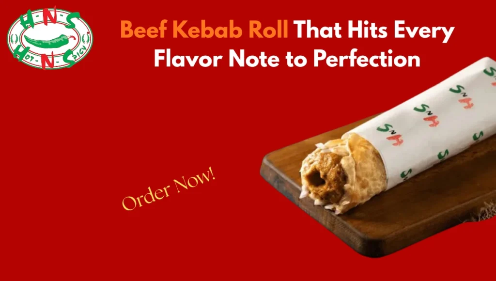 beef kebab roll