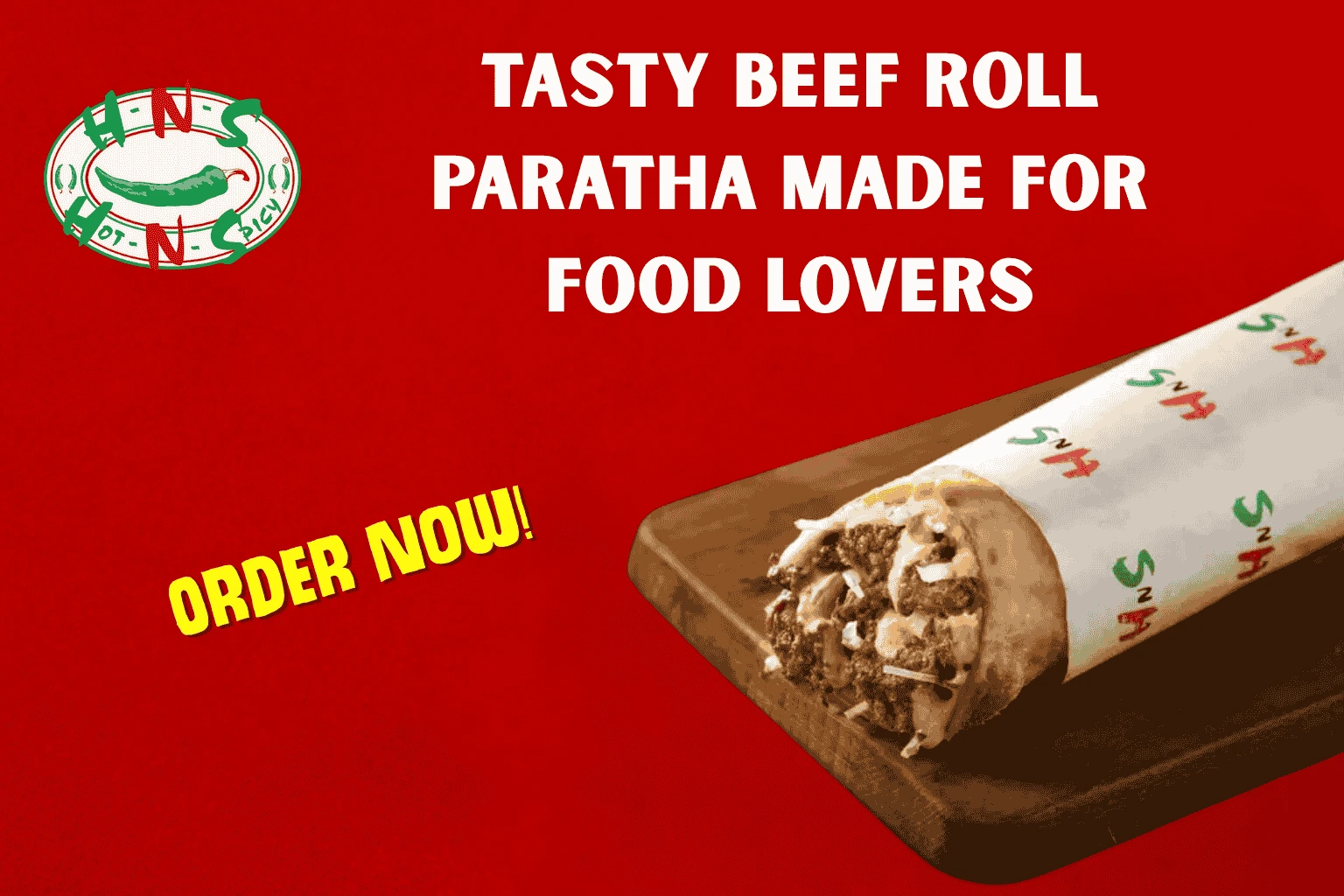 Beef Roll Paratha