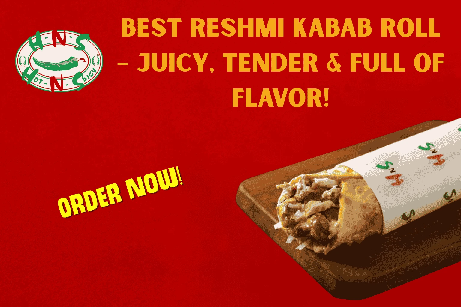 best Reshmi Kabab Roll