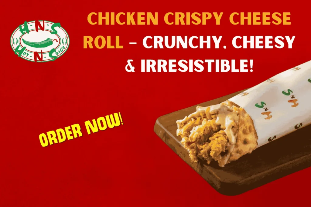 Chicken Crispy Cheese Roll