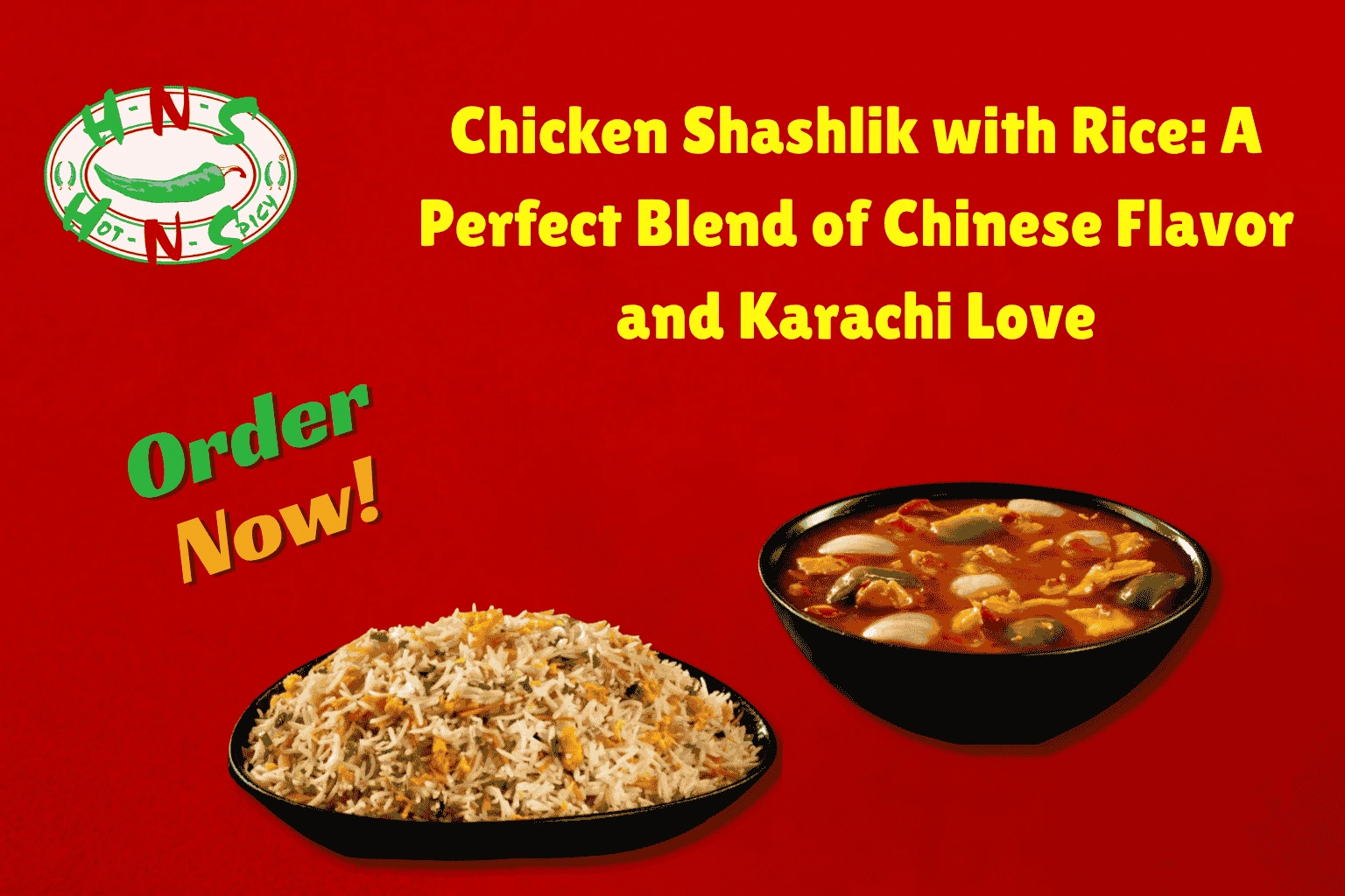 Chicken Shashlik with Rice