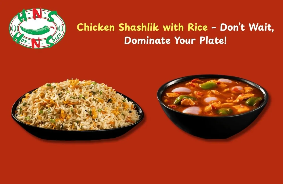 Chicken Shashlik with Rice