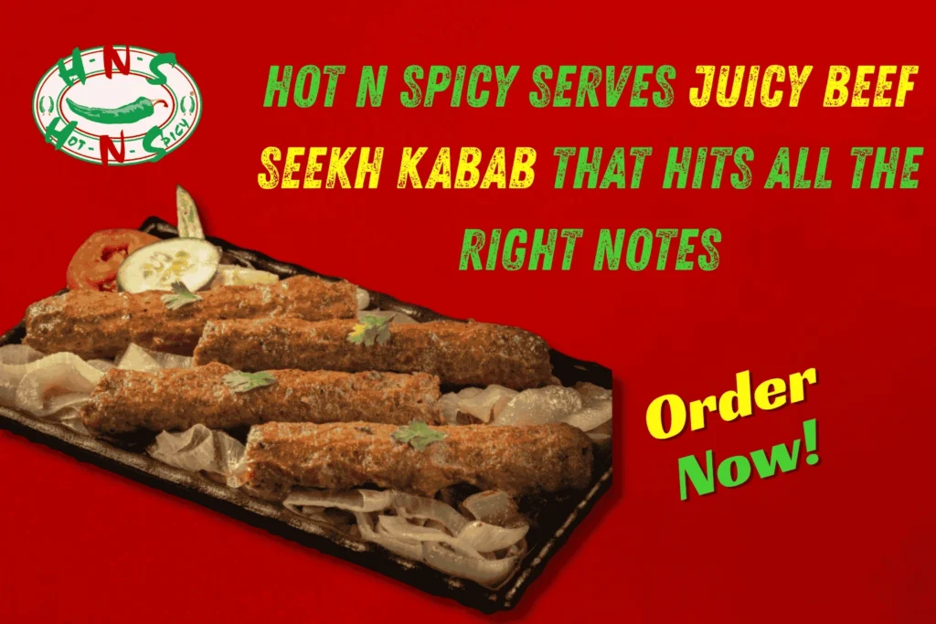 Juicy Beef Seekh Kabab