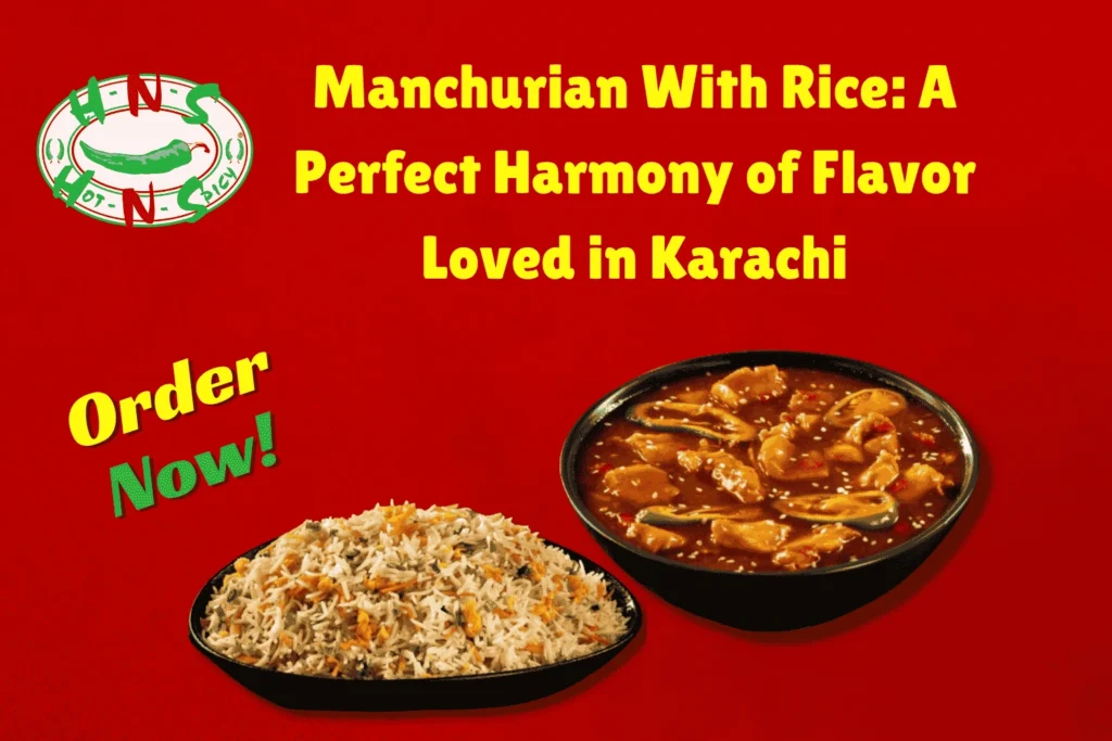 Manchurian With Rice