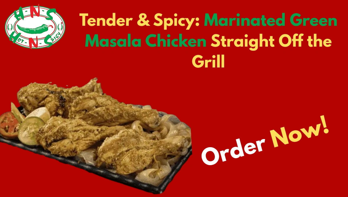 Marinated Green Masala Chicken