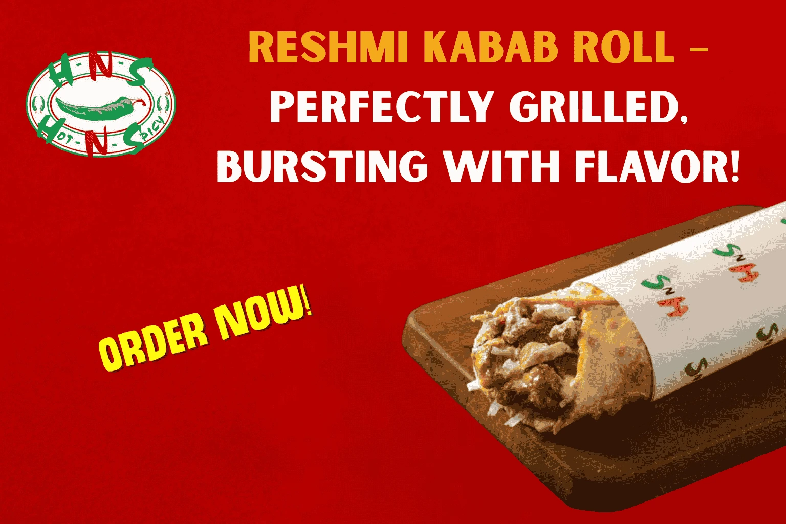Reshmi Kabab Roll