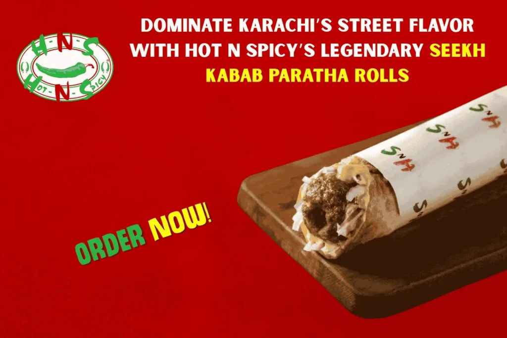 Seekh Kabab Paratha Rolls
