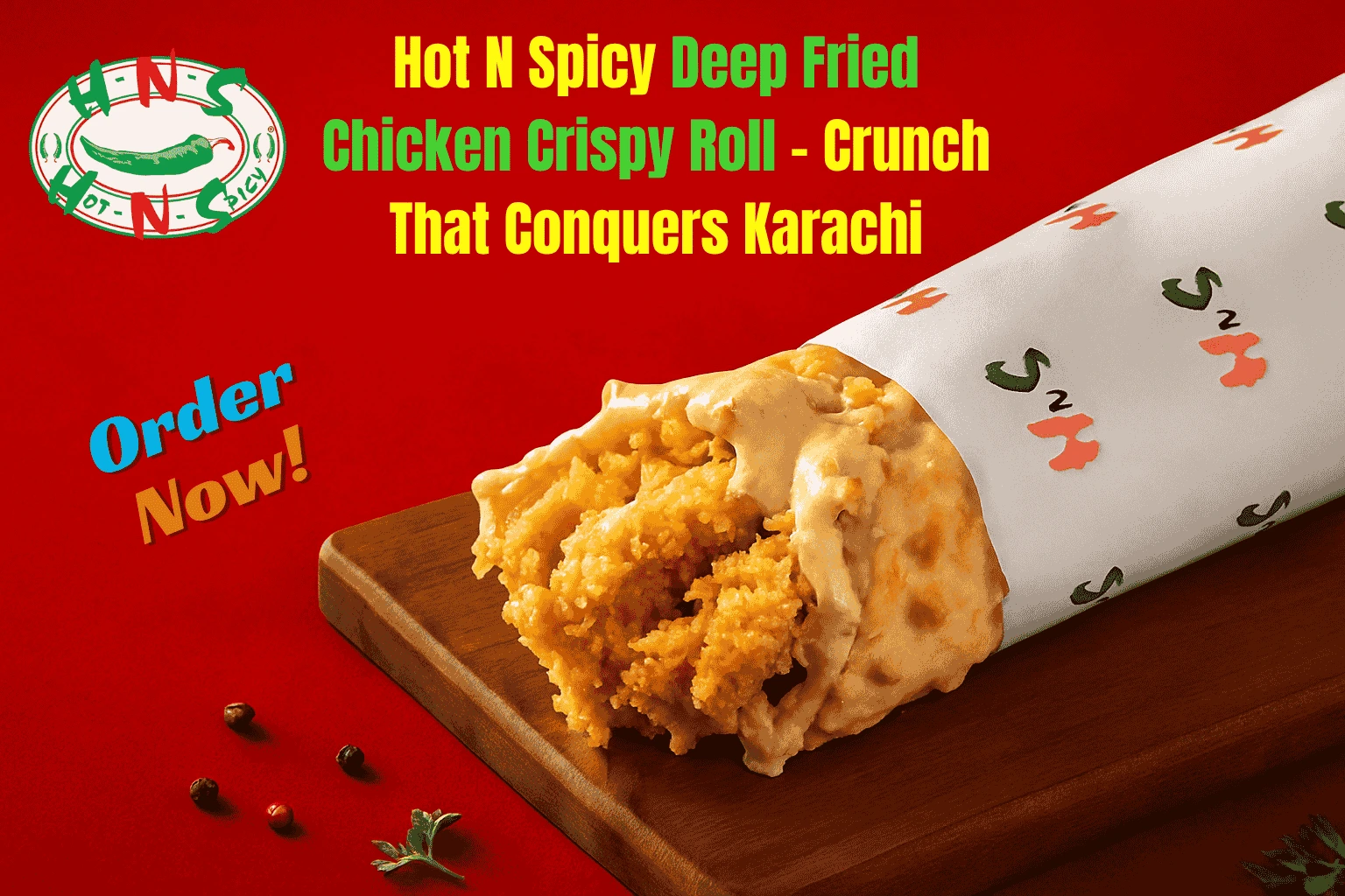 deep fried chicken crispy roll