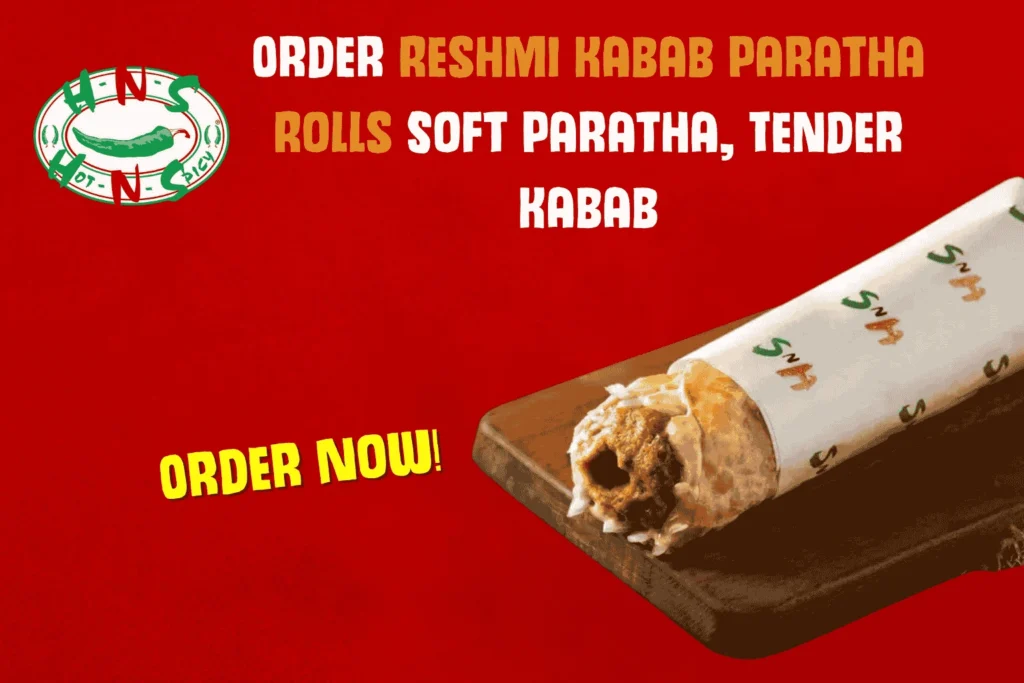 reshmi kabab paratha rolls