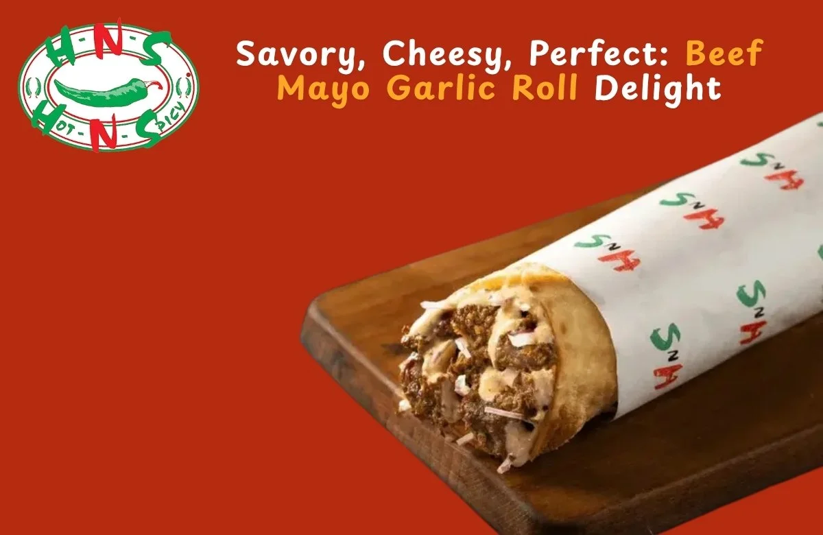 Fresh and delicious Beef Mayo Garlic Roll with savory beef, creamy mayo, and flavorful garlic