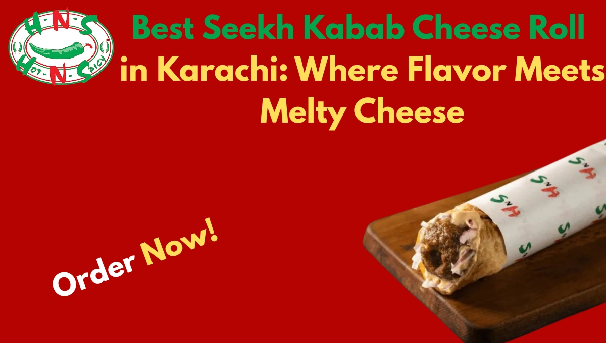 Best Seekh Kabab Cheese Roll