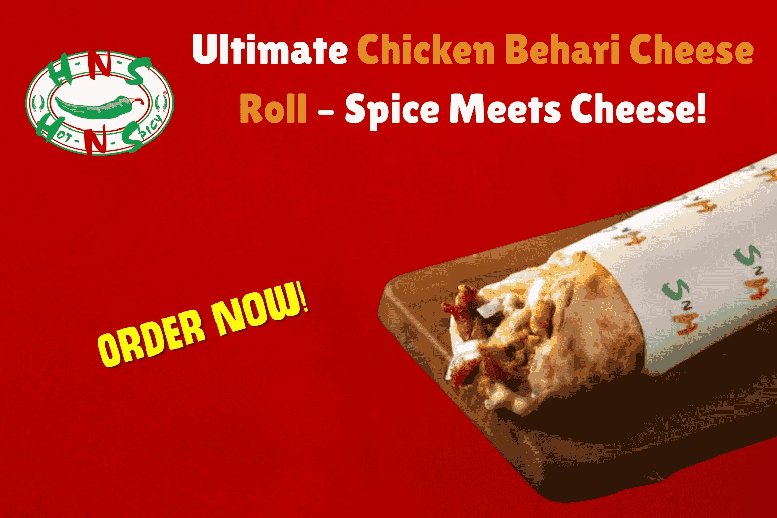 Chicken Behari Cheese Roll