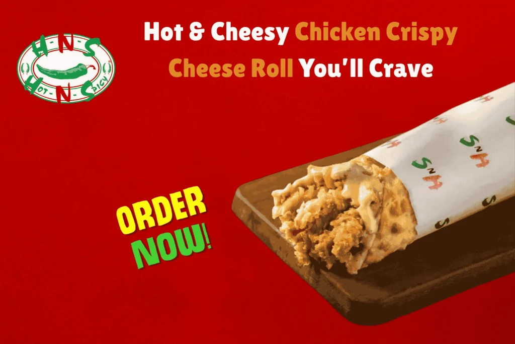 Chicken Crispy Cheese Roll