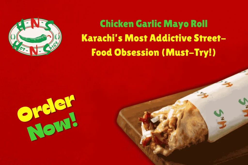 Chicken Garlic Mayo Roll