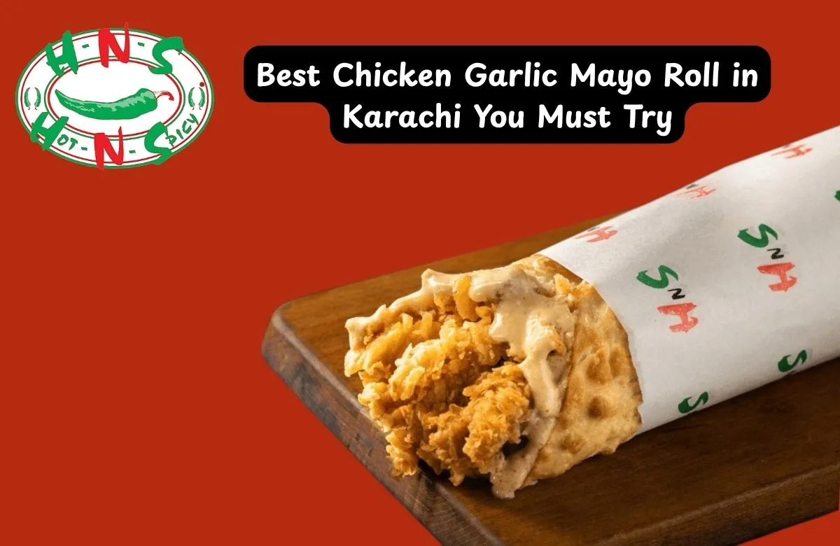 Chicken Garlic Mayo Roll in Karachi