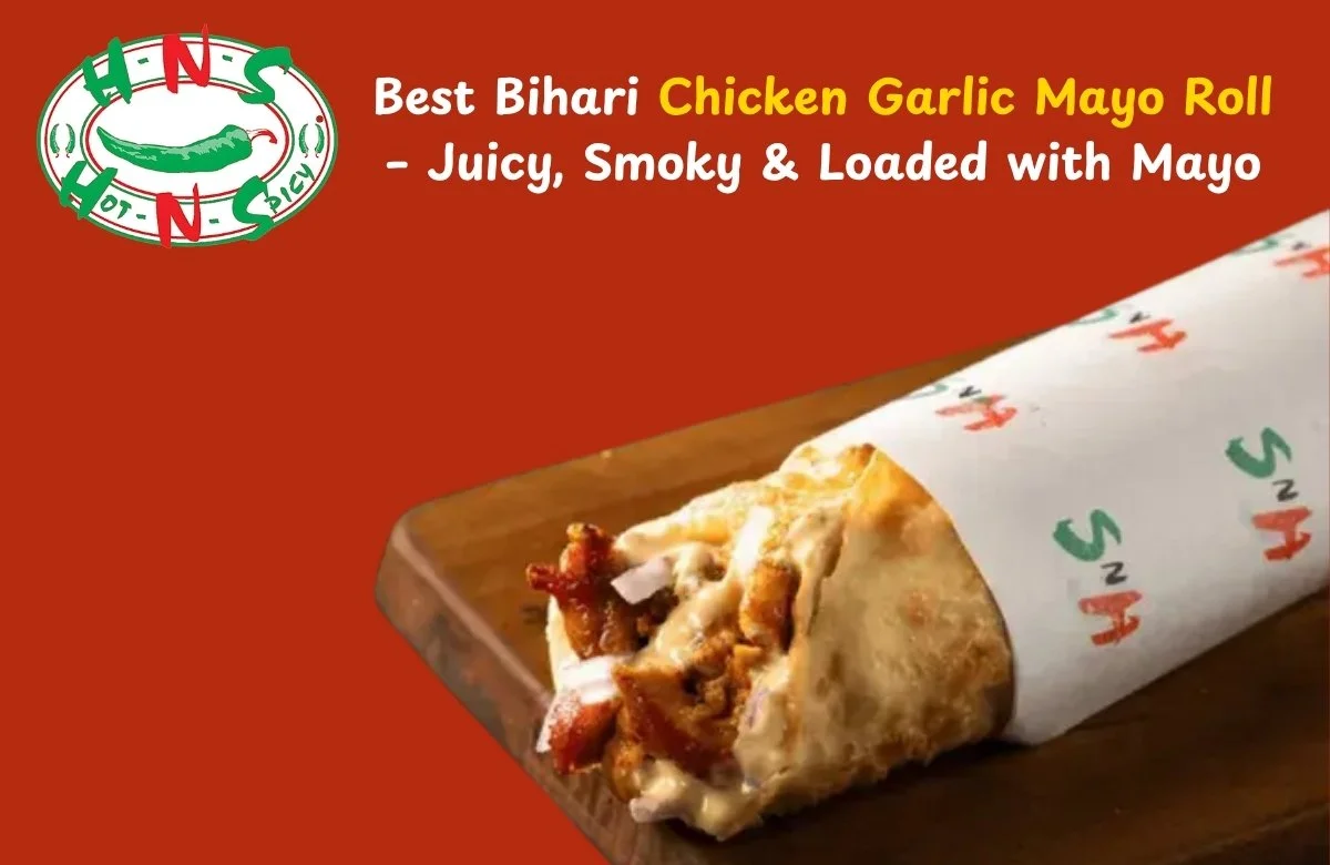 Delicious Chicken Garlic Mayo Roll with Creamy Garlic Sauce