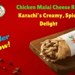 Chicken Malai Cheese Roll