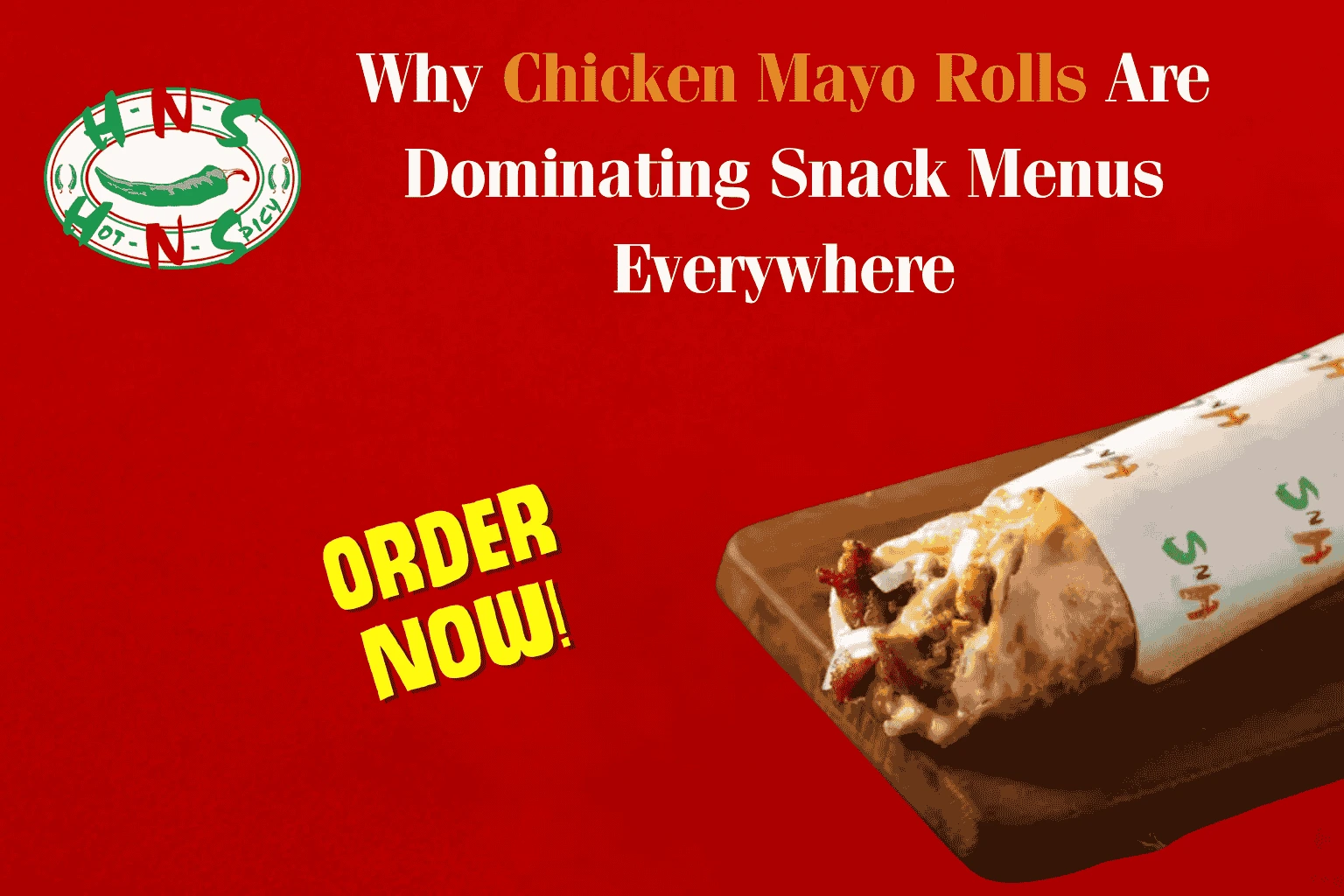 Chicken Mayo Roll