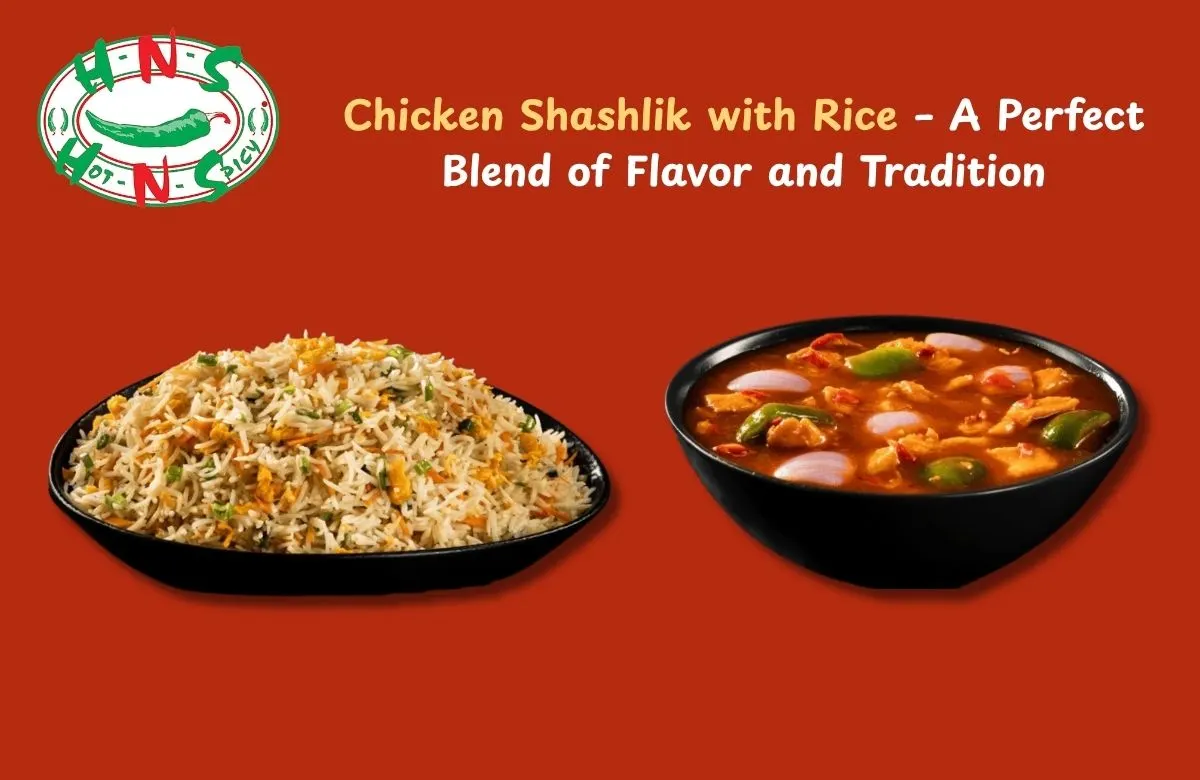 Chicken Shashlik with Rice