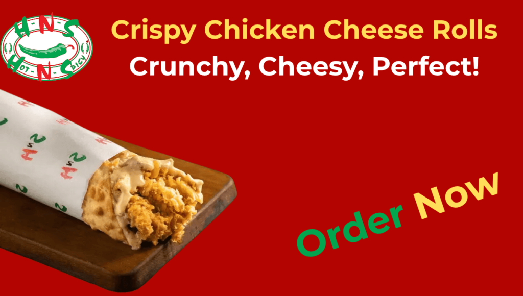 Crispy Chicken Cheese Rolls