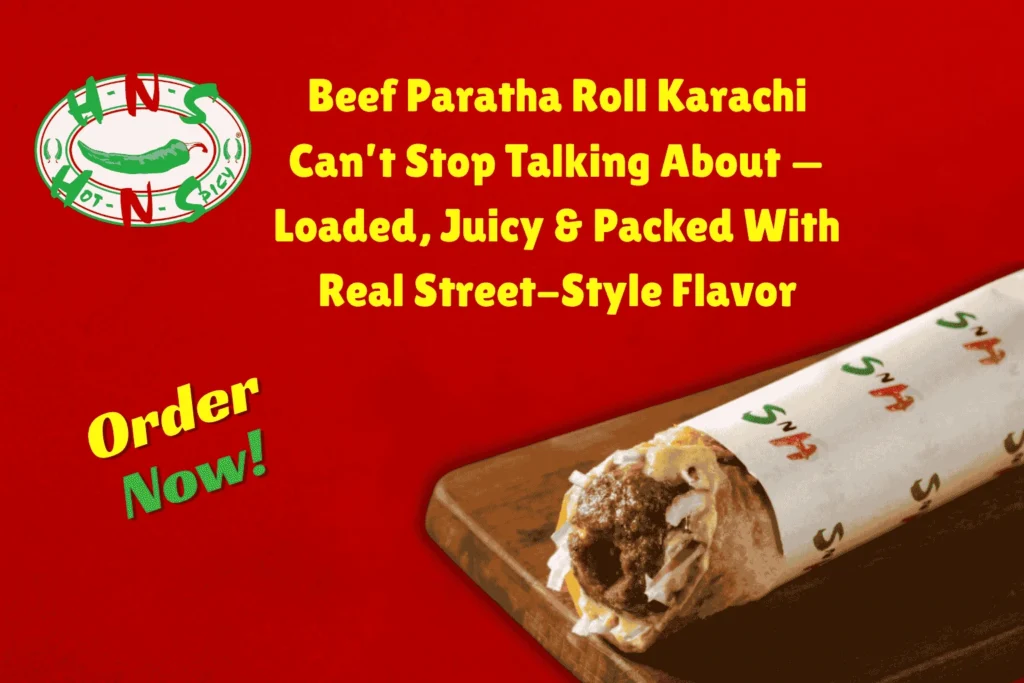 beef paratha roll