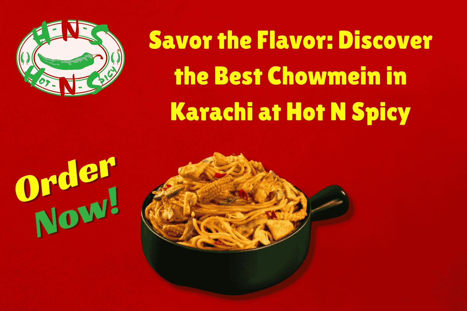 best chowmein in karachi