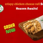 crispy chicken cheese roll