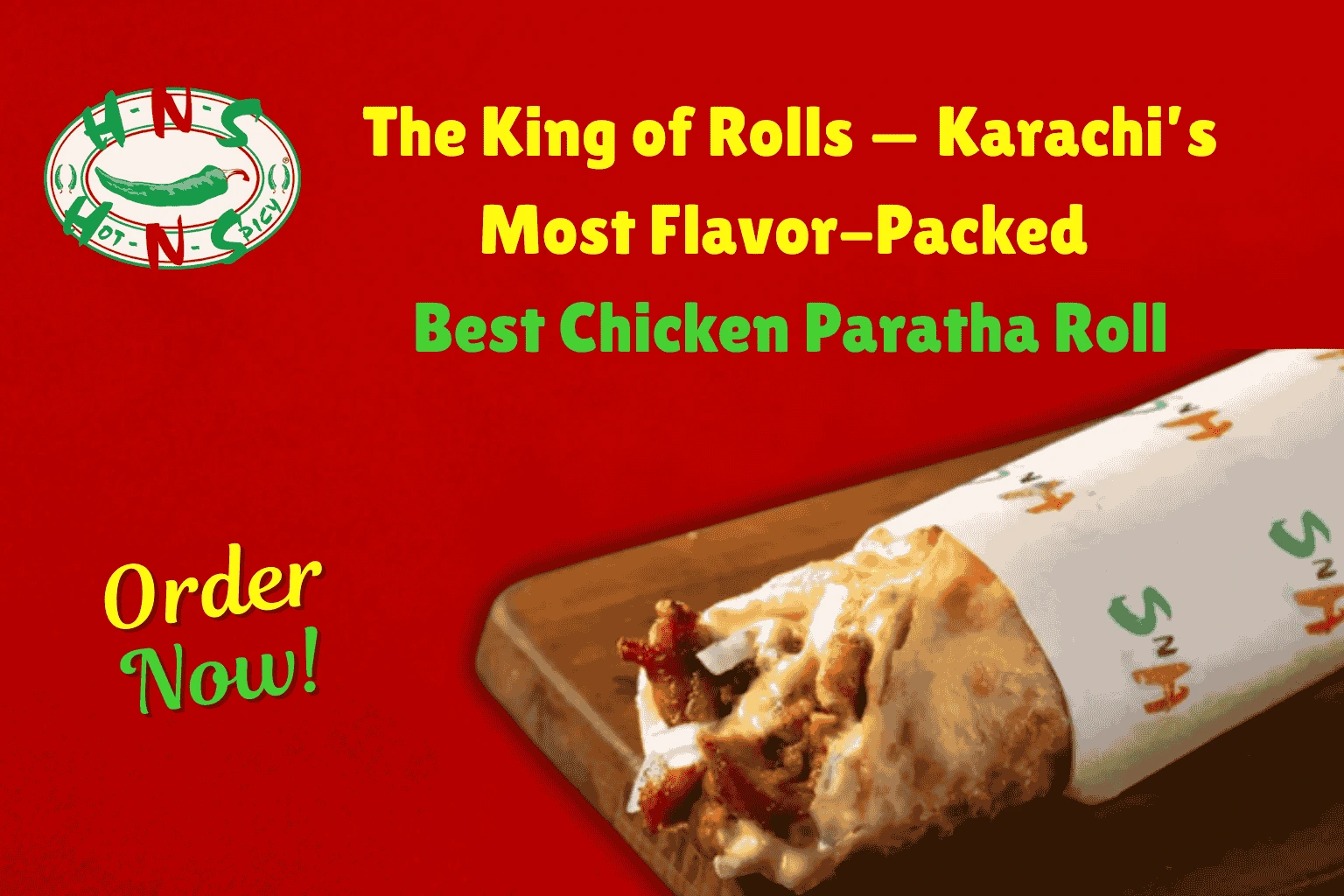 Best Chicken Paratha Roll