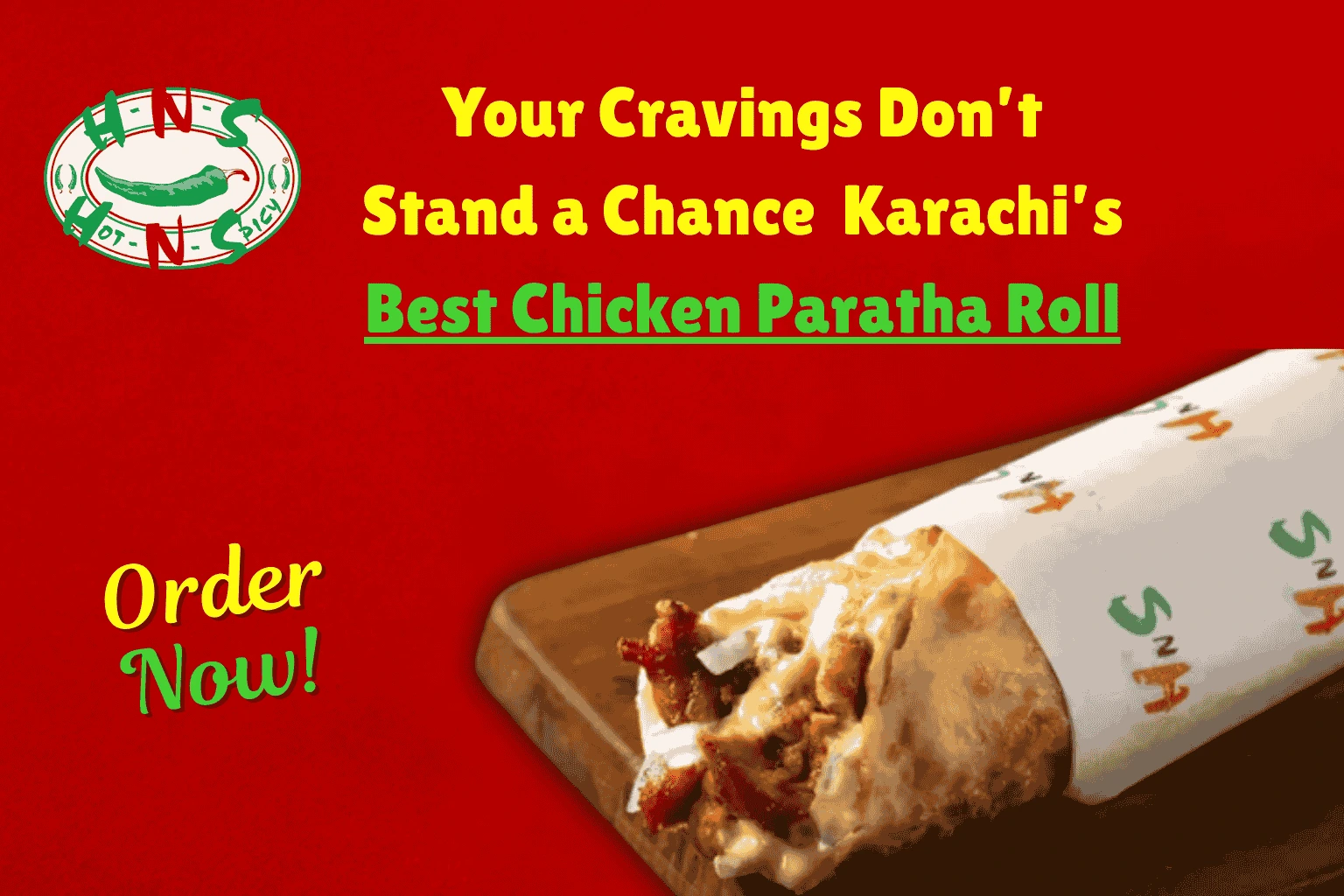 best chicken paratha roll in Karachi