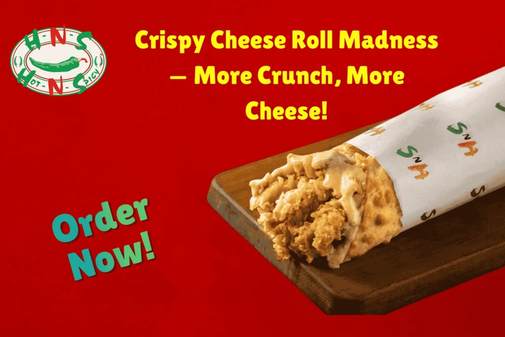 crispy cheese roll