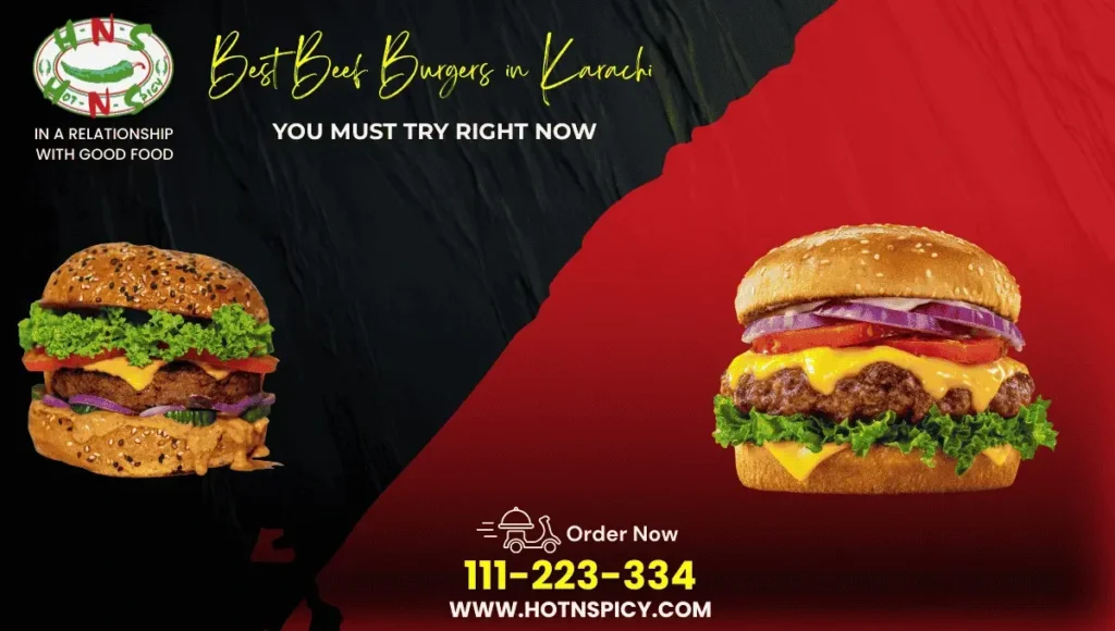 best beef burgers in karachi