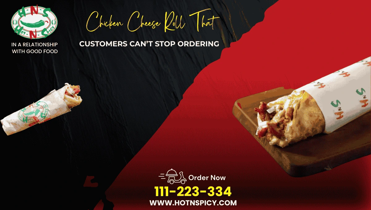Chicken Cheese Roll That Customers Can’t Stop Ordering
