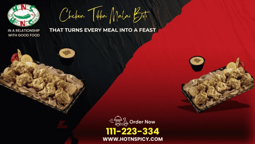 chicken tikka malai boti