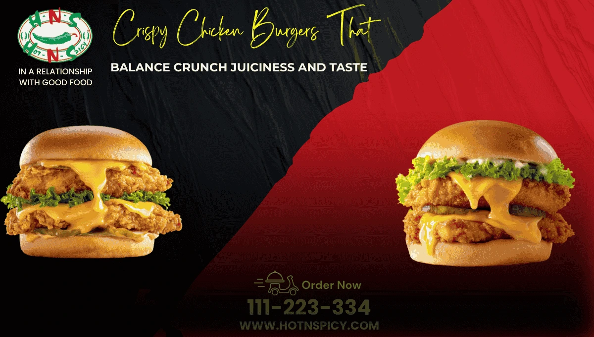 Crispy Chicken Burgers That Balance Crunch Juiciness and Taste